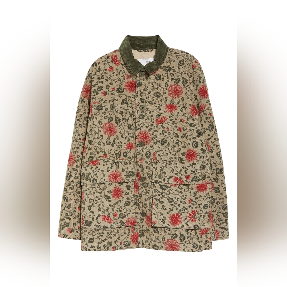 CLOSED workwear jacket in printed denim C87319 size XL